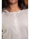 Chikankari Short Kurta Q/S