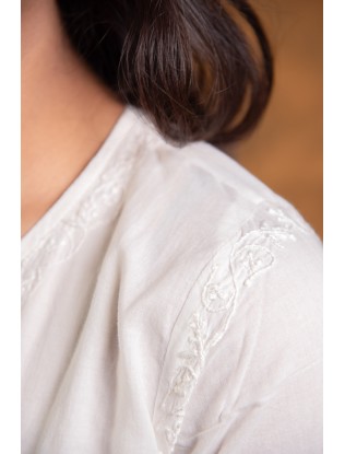 Chikankari Short Kurta Q/S