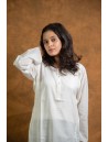 Chikankari Women Long Panel Kurta F/S