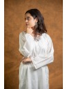 Chikankari Women Long Panel Kurta F/S