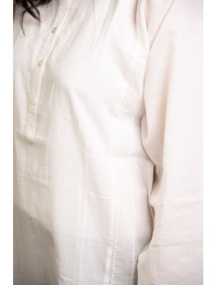 Chikankari Women Long Panel Kurta F/S