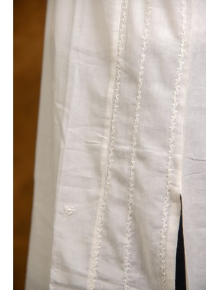 Chikankari Women Long Panel Kurta F/S