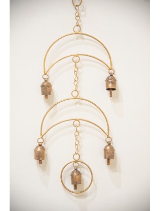 5 Moon Bell Hanging
