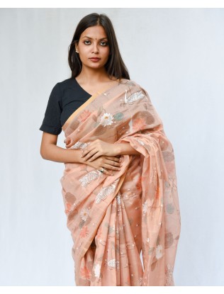 Printed Saree with Blouse