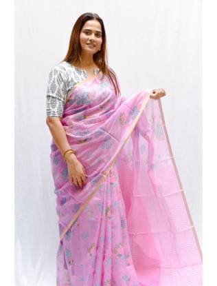 Printed Saree with Blouse
