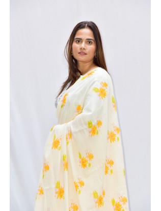 Printed Saree with Blouse