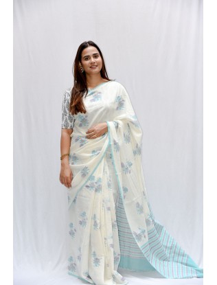Printed Saree with Blouse