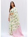 Printed Saree with Blouse