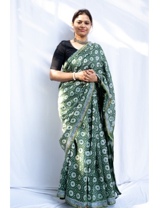 Saree with blouse
