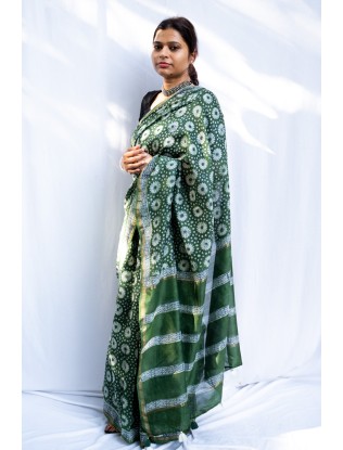 Saree with blouse