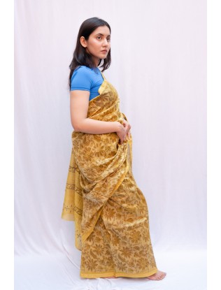 Vanaspati Print Saree