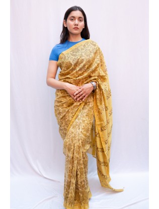 Vanaspati Print Saree