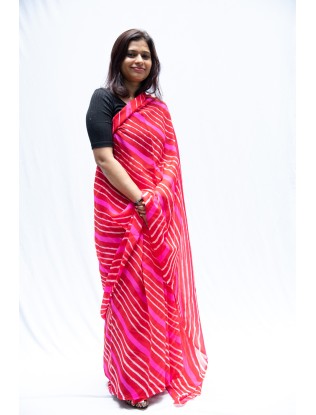 Leheriya Saree