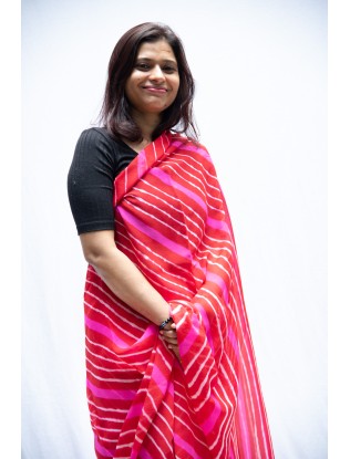 Leheriya Saree