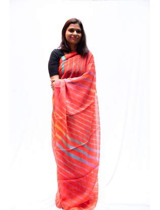 Leheriya Saree