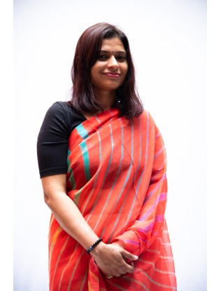 Leheriya Saree