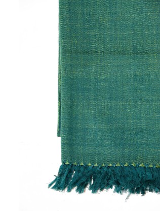 Woolen Shawl Handwoven with Fine Oak Wool - Uttarakhand