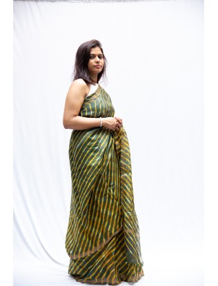 Leheriya Saree