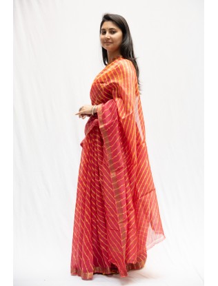 Leheriya Saree