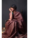 Shibori Saree with Blouse