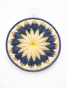 Moonj Wall Plate Handmade, Craftswomen of Rekhaakriti