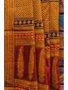 Bagh print Saree with Blouse