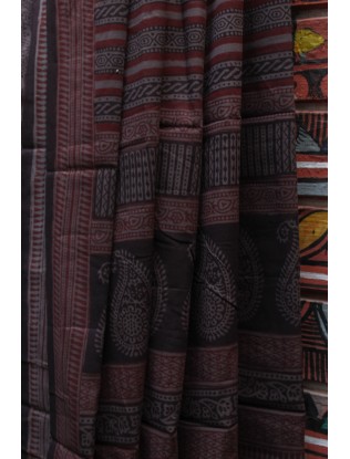 Bagh printed Saree with Blouse