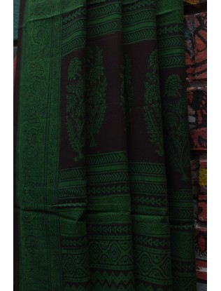 Bagh printed Saree with Blouse