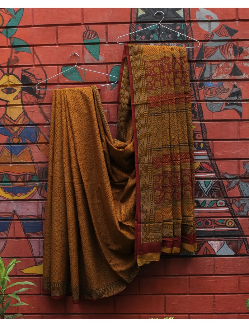 Bagh printed Saree with Blouse Bagh printed Saree with Blouse