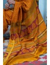 Bagh printed Saree with Blouse