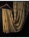 Semi Georgette Saree with applique work
