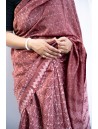 Shibori Saree with Blouse