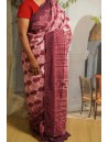 Shibori Saree with Blouse