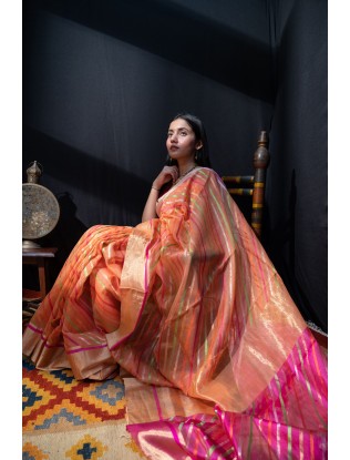 Full Jaal Saree with Blouse