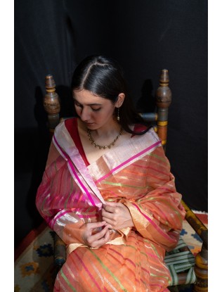 Full Jaal Saree with Blouse