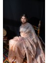 Woven Boota Saree with Blouse