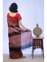 Ajrakh Saree