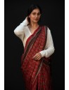 Ajrakh Saree