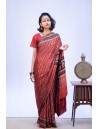 Ajrakh Saree