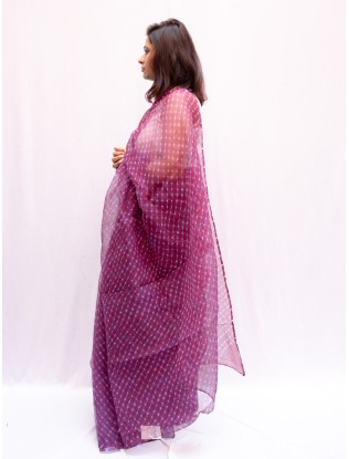 Leheriya Saree