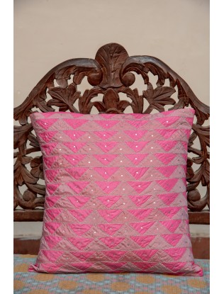 Tukdi Cushion Cover with Madkan