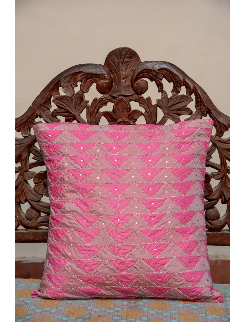 Tukdi Cushion Cover with Madkan Tukdi Cushion Cover with Madkan