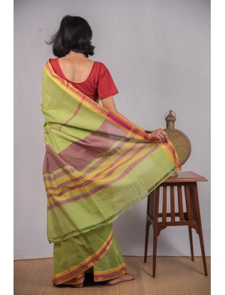 Zari Border Saree