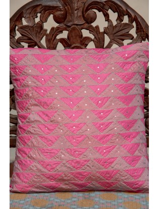 Tukdi Cushion Cover with Madkan