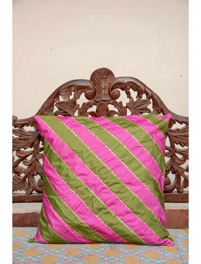 Tukdi Cushion Cover with Madkan Tukdi Cushion Cover with Madkan