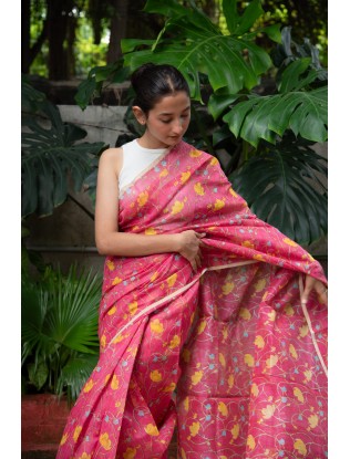 Printed Saree with Blouse