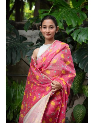 Printed Saree with Blouse