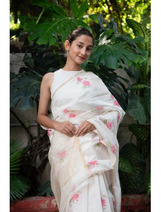 Printed Saree with Blouse