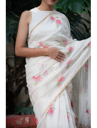 Printed Saree with Blouse