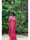Saree with Applique work
